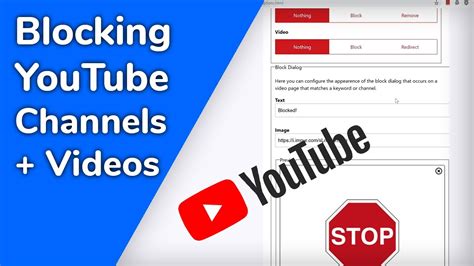 youtube how to block a channel from search